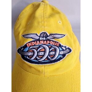 Top of the World Indianapolis 500 Hat Yellow 84th Running Indy 500 Racing Cap
